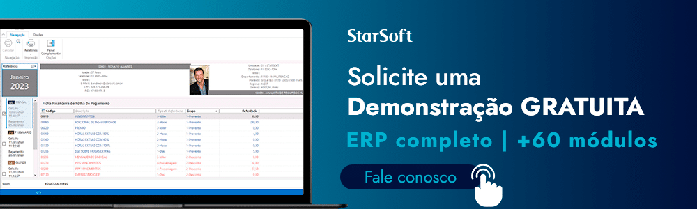 ERP Completo, solicite uma demonstração gratuita