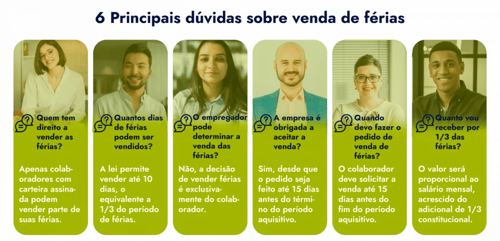 venda de férias